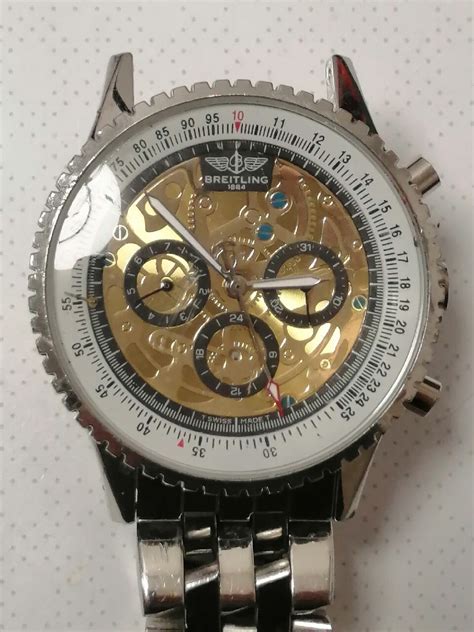 breitling 1884 chronographe etanche 50m a68062|Mehr.